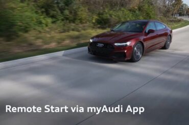 Audi Tech Tutorial: Remote Start via myAudi app