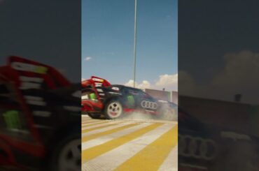 Drifting electrified the Audi S1 e-tron quattro Hoonitron*. #Audi #S1Hoonitron #ElectrikhanaTwo