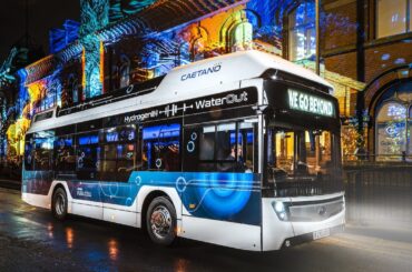 Hydrogen Illuminations - behind the scenes of our hydrogen powered light projection