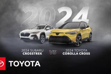 2024 Toyota Corolla Cross vs 2024 Subaru Crosstrek