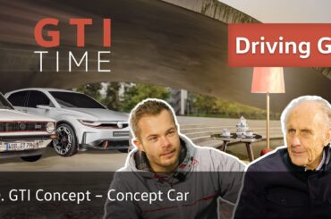 Driving the ID. GTI Concept | #GTI-Time with Hans-Joachim Stuck and Benny Leuchter | Volkswagen