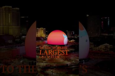 What a trip! SPIKE and the all-electric #MINICountryman featured on @SphereVegas! 😎