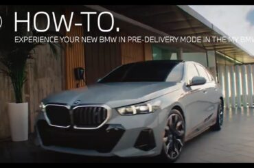 How-To Experience Your New BMW in Pre Delivery Mode in the My BMW App | BMW USA  Genius How To