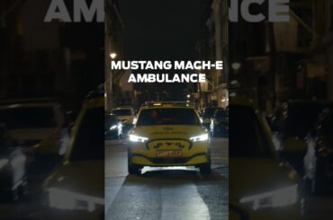 Ford Mustang Mach-E x London Ambulance Service #Shorts