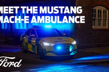 How Ford Mustang Mach-E is the Perfect Match for Paramedics