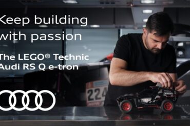 Progressive design with the Audi RS Q e-tron | Audi x Lego