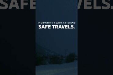 Your presence is a present. 🎁 Drive safely! #DriveSafely #HolidayTravel