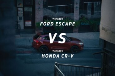 Head-to-Head | The 2023 Ford Escape vs. Honda CR-V | Ford Canada