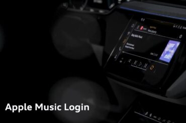 Audi Tech Tutorial: Apple Music Login