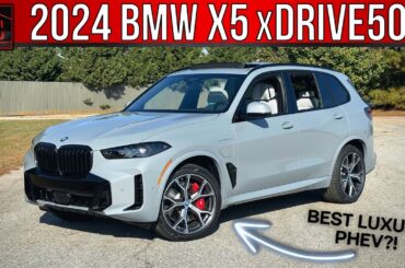 The 2024 BMW X5 xDrive50e Is A Plug-In Hybrid SUV That Is The Best Of Both Worlds