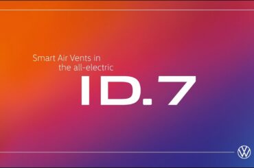 Smart Air Vents in the all-electric 2023 Volkswagen ID.7
