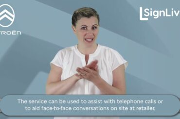 Citroën & SignLive (BSL)