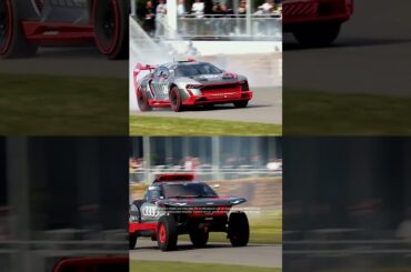 Rally and drift car in a unique head-to-head.