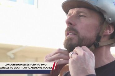 London businesses turn to two wheels to beat traffic and save planet