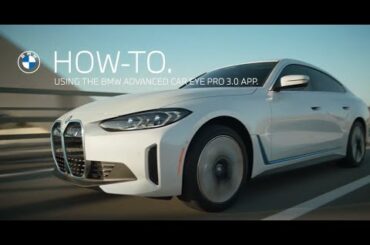 How to Use BMW's Advanced Car Eye Pro 3.0  App | BMW USA Genius How-to