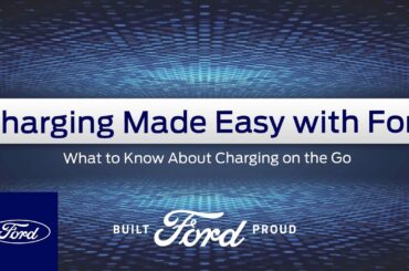 Things to know when using a public EV charging station | Ford How-To | Ford