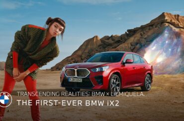The first-ever BMW iX2 × lil Miquela