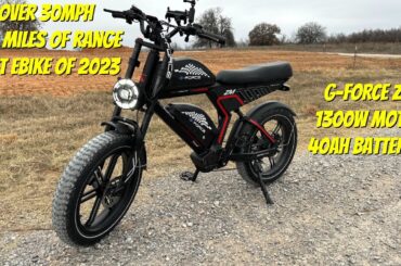 2023 Best of the Best - Fast - Dual Battery G-Force ZM eBike Review ON SALE!!
