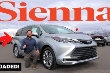 2024 Toyota Sienna Platinum: The Maybach Of Minivans!