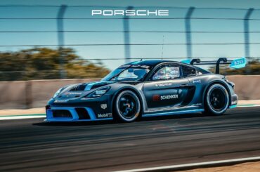 The GT4 e-Performance takes on Laguna Seca Raceway | Rennsport Reunion 7