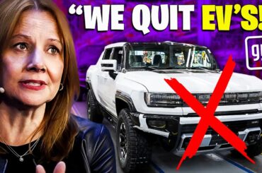 GM CEO Gets SHOCKED & Calls It QUITS on EVs for These 3 HUGE Reasons!