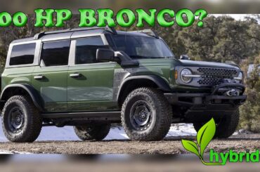 Ongoing enhancements for Ford Bronco: Introduction of plug-in hybrid expected in 2025
