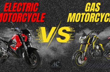 Electric motorcycle vs  gas motorcycle