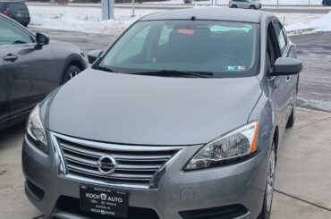 My parents helped me get this 2014 Nissan Sentra, shortly after my first car got wrecked in a crash.