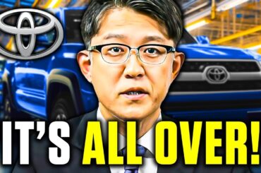 HUGE NEWS! Toyota CEO WARNED TO SHUT DOWN EVs!