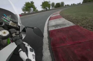 On The EGO (Electric Motorcycle ) At Donington Park Circuit #eletricbike #motorcycle #ego