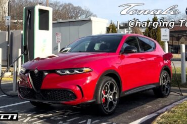 Charging the 2024 Alfa Romeo Tonale PHEV On Public Networks! Does it Work?