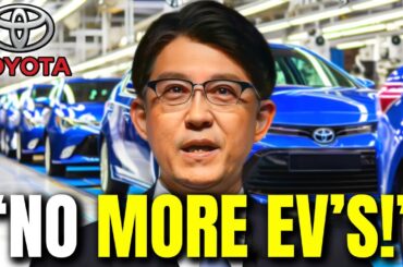 Toyota CEO JUST Banned EVs For Life!