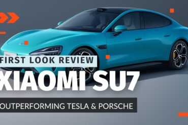 Xiaomi SU7 Revealed: The Electric Sedan Outperforming Tesla & Porsche | Full Review & Specs
