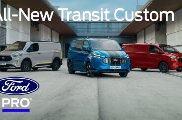 All-New Ford Transit Custom | A Smart Van for a Smart World | Ford News Europe