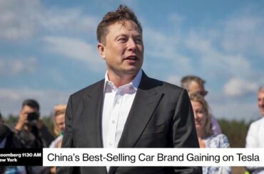 Tesla Loses Ground to Chinese Rival BYD