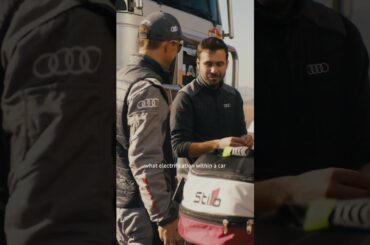 A concept turned reality, the Audi RS Q e-tron heads to @OfficialDakar. #Audi #RSQetron