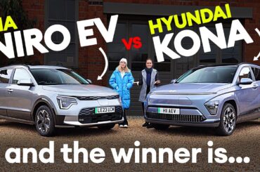 SHOOTOUT: 2024 Kia Niro EV vs Hyundai Kona Electric | Electrifying