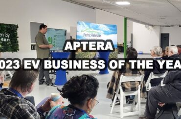 Aptera EV Business of the Year - 2023 EVA Award (Electric Vehicle Association)