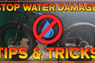 E Bike Waterproofing Tips - How to protect E bike wiring and components from moisture
