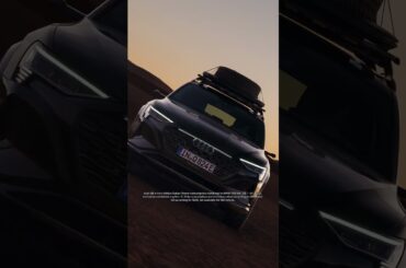 Designed for the ambitious. The Audi Q8 e-tron edition Dakar*. #Audi #Q8etron #eMobility #AudiDakar