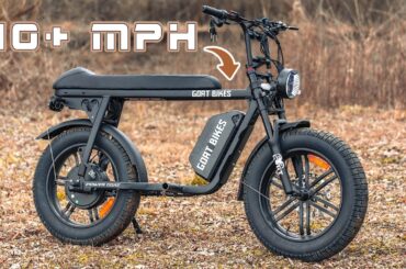 This 60V E-Moped is AMAZING! The Power Goat by Goat Power Bikes #ebike #review #electricbike