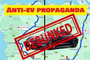 Electric Car Youtuber misinformation - BUSTED