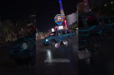 When in Vegas... this will definitely turn heads. #MercedesBenz #GClass #GTurn #CES2024  | #Shorts