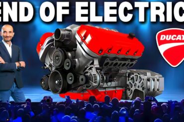 Ducati CEO: "Our New Engine Will Destroy Electric Motorcycles!"