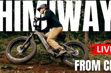 NEW 2024 E-BIKES REVEALED: Himiway at CES | LIVE Launch & Insights!