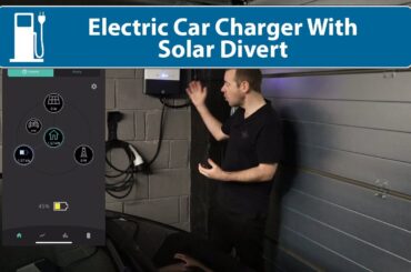 Electric Car Charger With Solar Divert! (2 EV Charger Household)