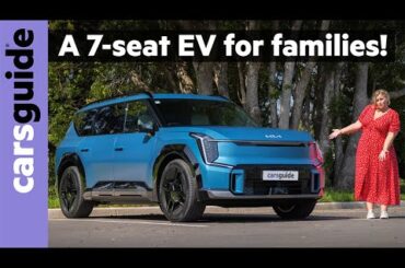 $120K Kia electric car! Kia EV9 2024 review: GT-Line | New 7-seat EV targets family car buyers