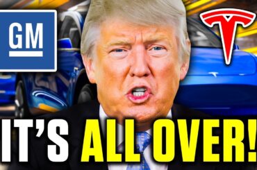HUGE NEWS! Trump SHOCKING Warning To SHUT DOWN ALL EV Production!