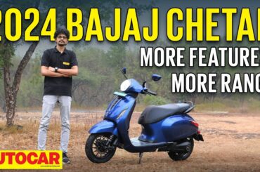 2024 Bajaj Chetak review - Do the upgrades to the electric scooter add up? | Ride |@autocarindia1