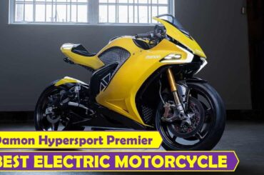 Best electric motorcycle Damon Hypersport Premier Best range